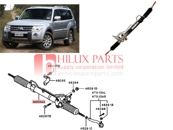 spare parts for mitsubishi pajero